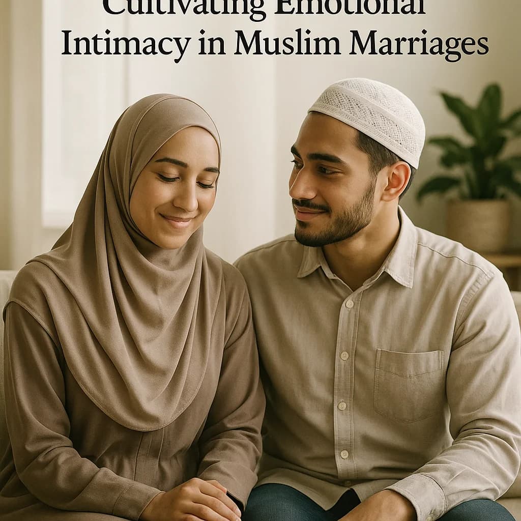 Nurturing Love: Cultivating Emotional Intimacy in Muslim Mar