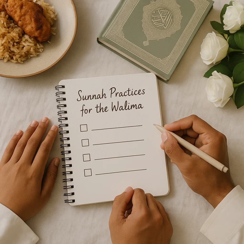 A Calm, Halal Approach to Sunnah Practices for Your Walima