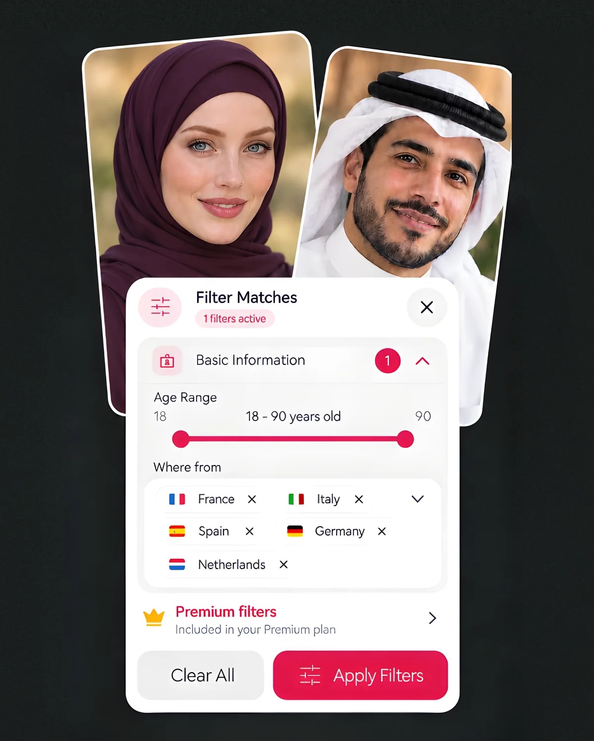 Islamic values filters