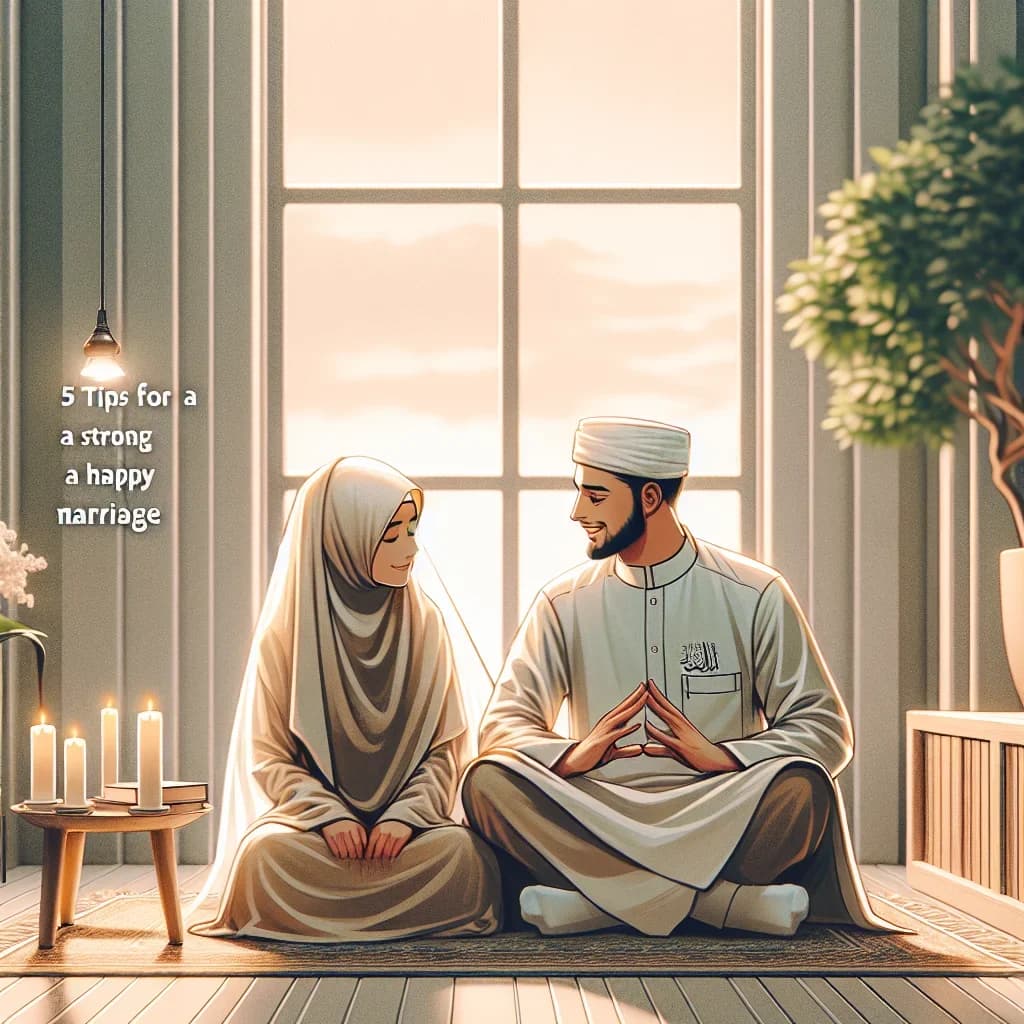 5 Tips for Building a Strong and Happy Islamic Marriage