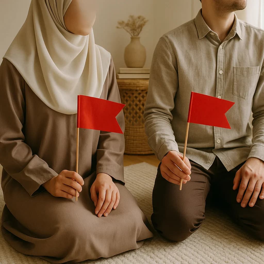 O Fwriad i Nikah: Canfod Baneri Coch mewn Priodas Islamaidd