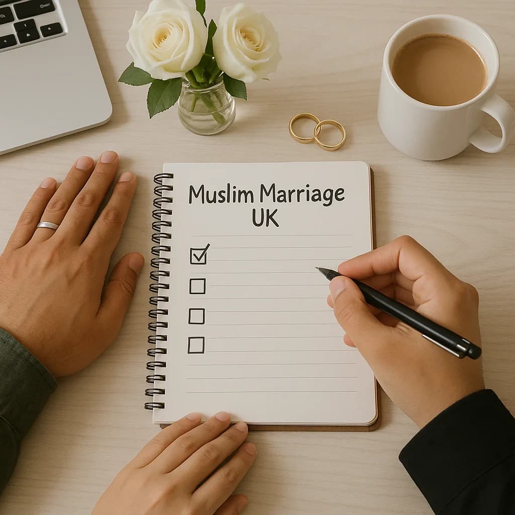 Olennaiset tarkistuslistasi muslimiliittoon Isossa-Britanniassa