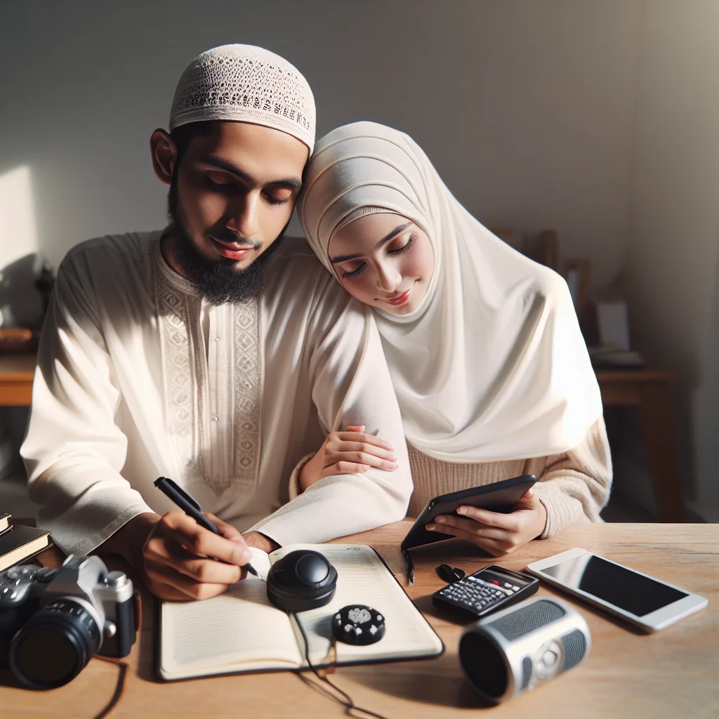 


تعزيز القرب العاطفي: السر إلى زواج إسلامي دائم ومليء بالسعادة



تعزيز القرب العاطفي: السر إلى زواج إسلامي دائم ومليء بالسعادة

الزواج في الإسلام تعهد شريف يقام بين رجل وامرأة لتكوين أُسَرة مسلمة م...